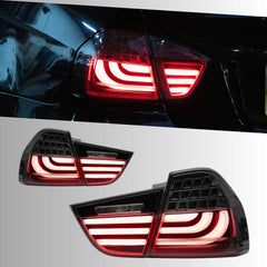 LED Tail Lights for 2006-2011 BMW 3 Series E90 Sedan | Start-Up Animation, Plug & Play