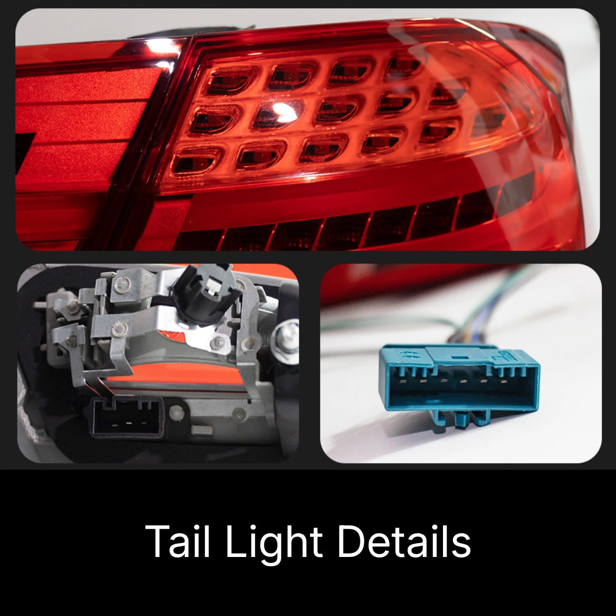 LED Tail Lights for 2007-2013 BMW 3 Series E92 Coupe E93 Convertible | Sequential, Plug & Play