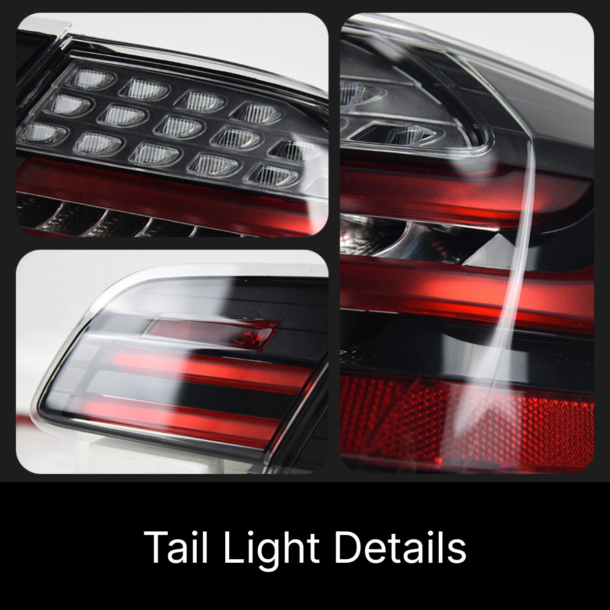 LED Tail Lights for 2007-2013 BMW 3 Series E92 Coupe E93 Convertible | Sequential, Plug & Play