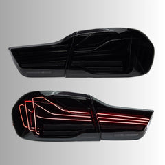 CSL LED-Rückleuchten für 2014-2020 BMW 4er F32/F36 & M4 F82 | Laser-Wire, dynamischer Blinker