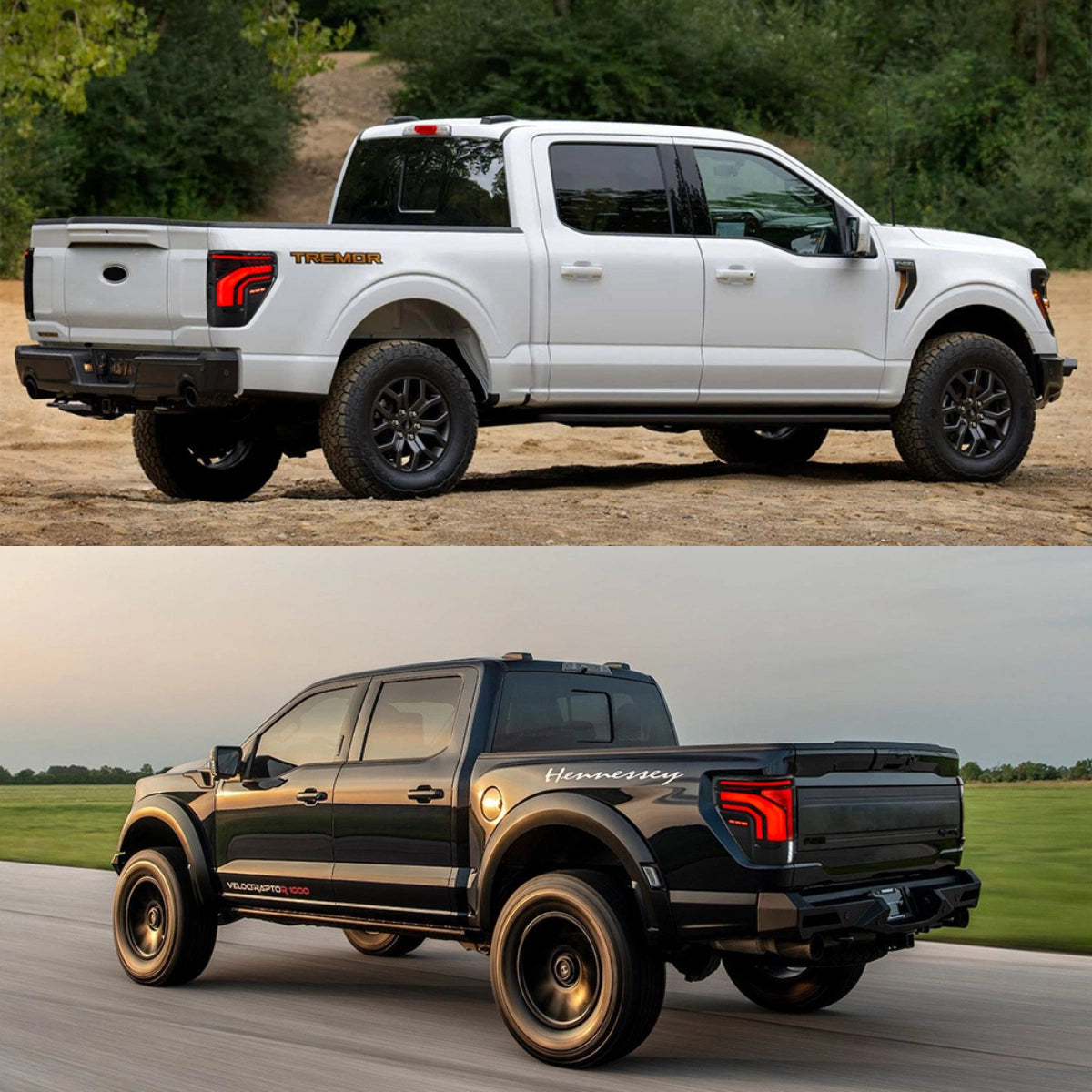 LED-Rückleuchten für 2021-2025 Ford F-150 | Dynamische Blinker, BLIS-kompatibel