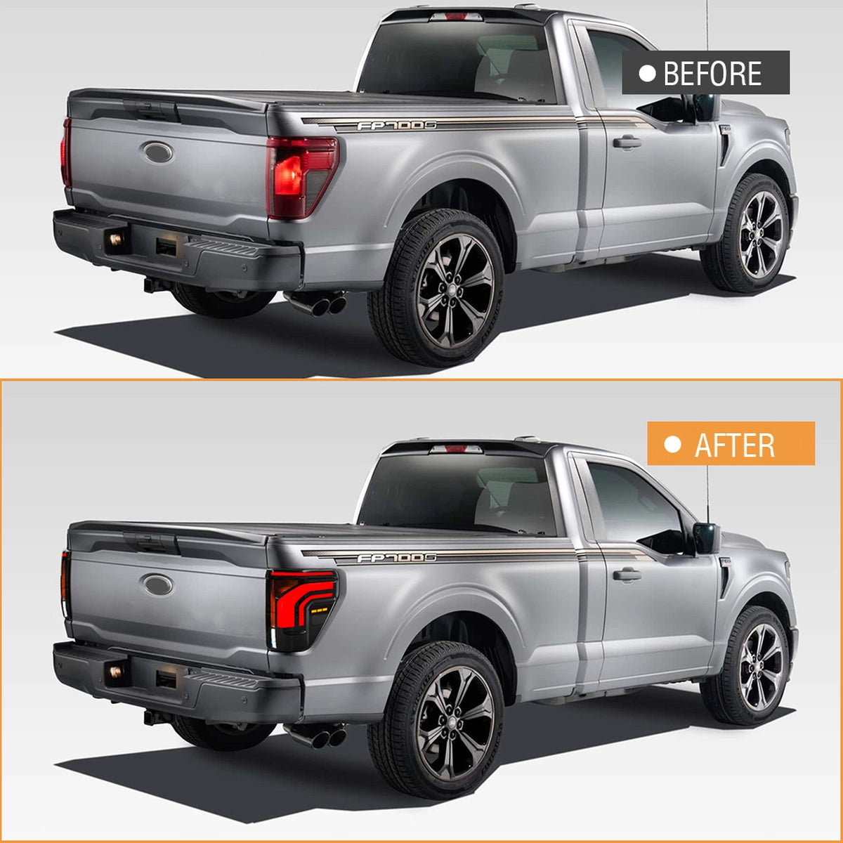LED-Rückleuchten für 2021-2025 Ford F-150 | Dynamische Blinker, BLIS-kompatibel