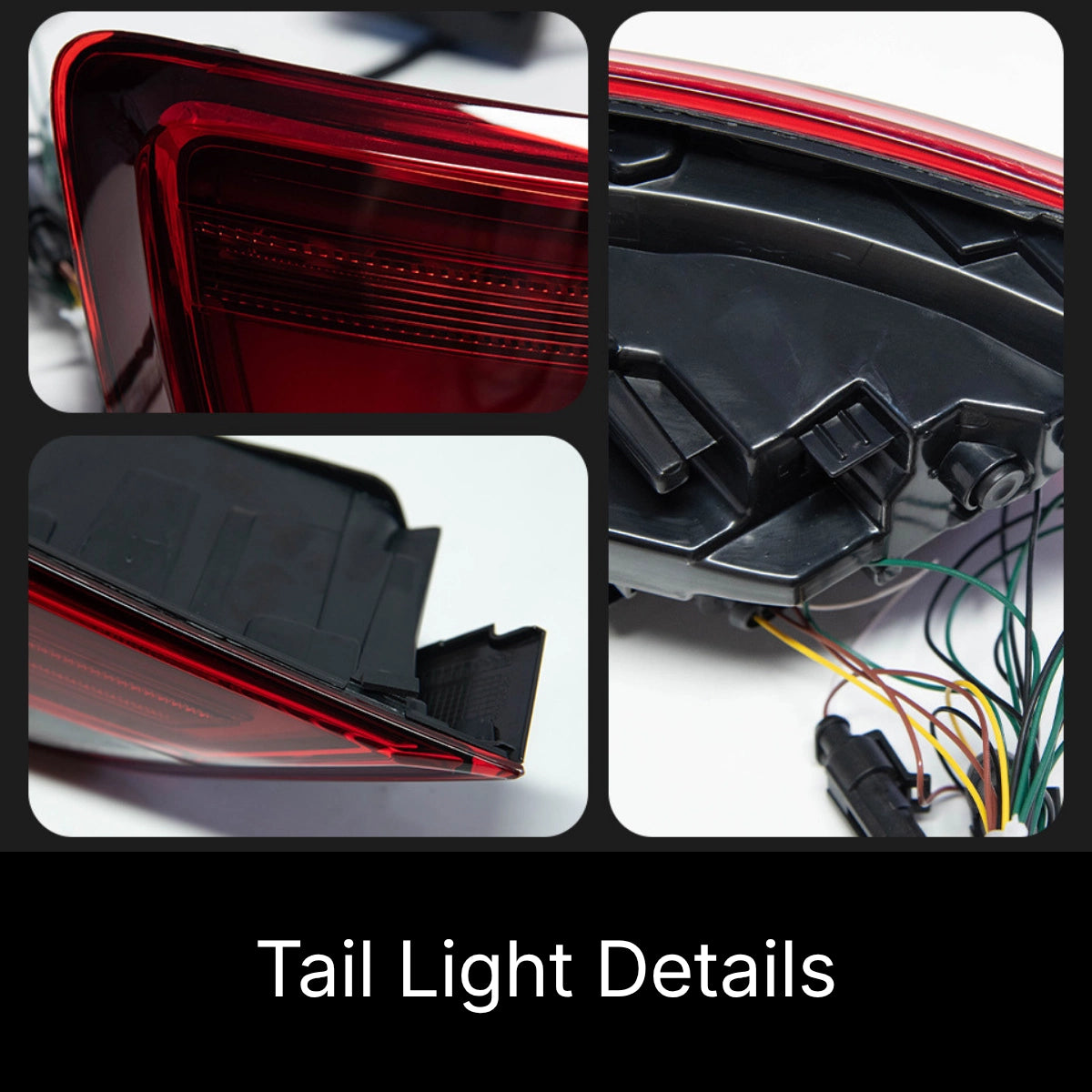 LED-Rückleuchten für 2015-2016 Audi A3/S3 8V Limousine | nur Halogen, dynamischer Blinker