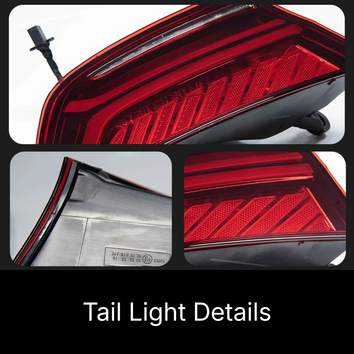 LED-Rückleuchten für 2011-2018 Audi A7/S7/RS7 C7 Sportback | dynamischer Blinker