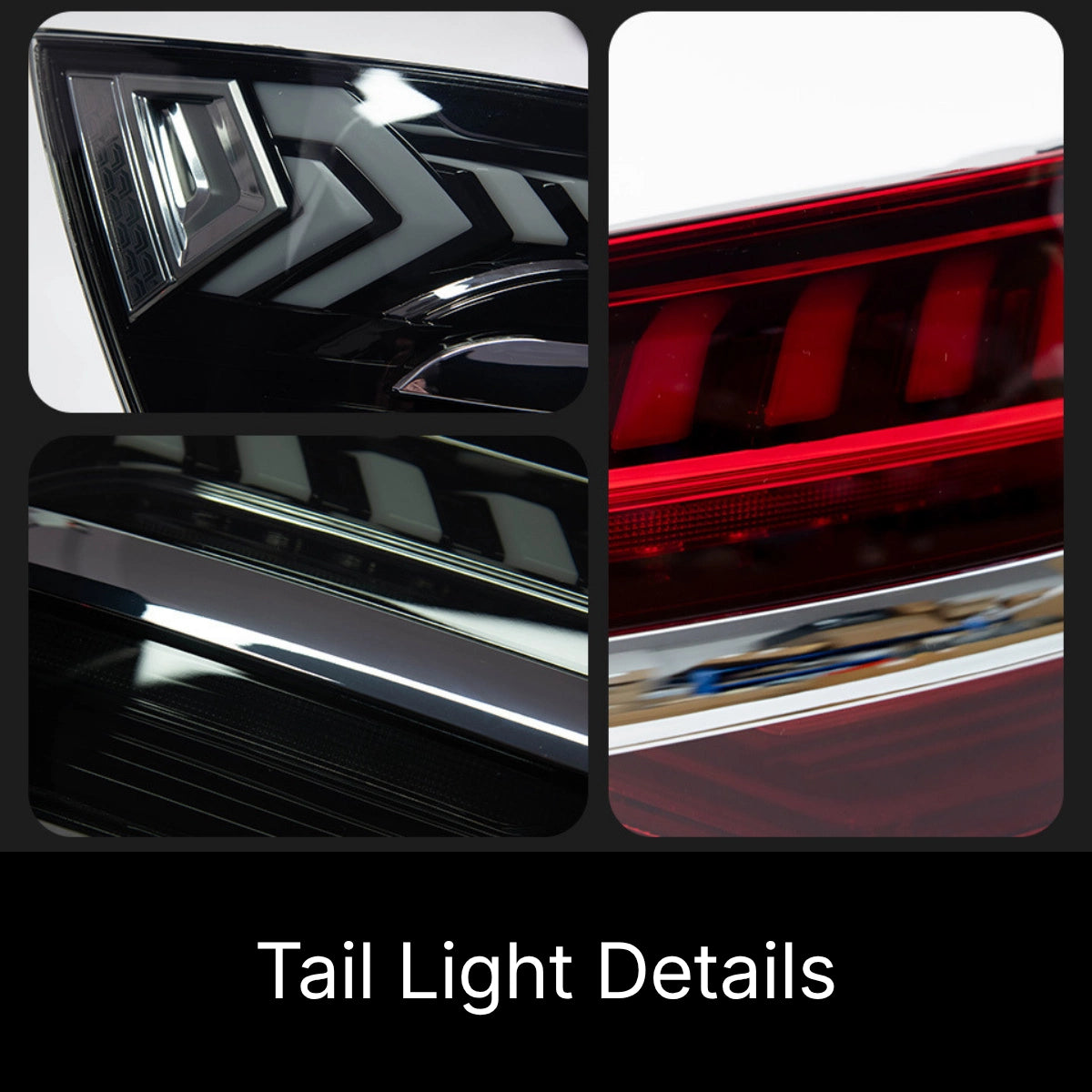 LED-Rückleuchten für 2007-2015 Audi Q7 4L | Startanimation, dynamischer Blinker