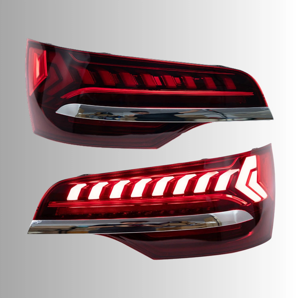 LED-Rückleuchten für 2007-2015 Audi Q7 4L | Startanimation, dynamischer Blinker