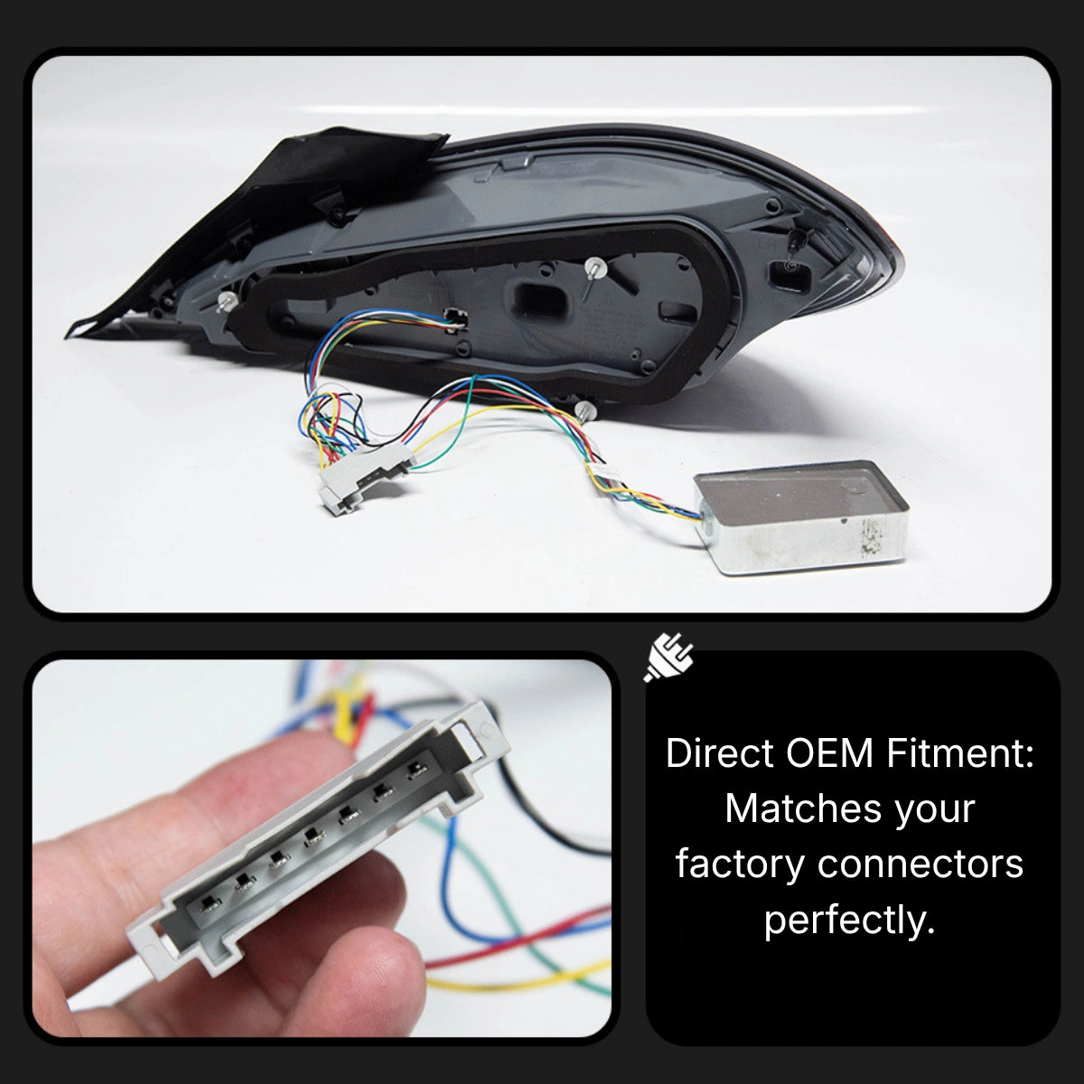 LED-Rückleuchten für 2014-2019 Mercedes CLA C117/W117 | rote OEM-Optik