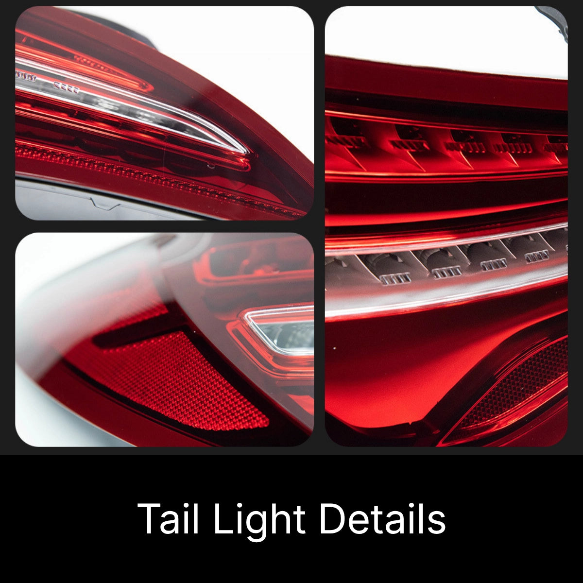 LED-Rückleuchten für 2014-2019 Mercedes CLA C117/W117 | rote OEM-Optik