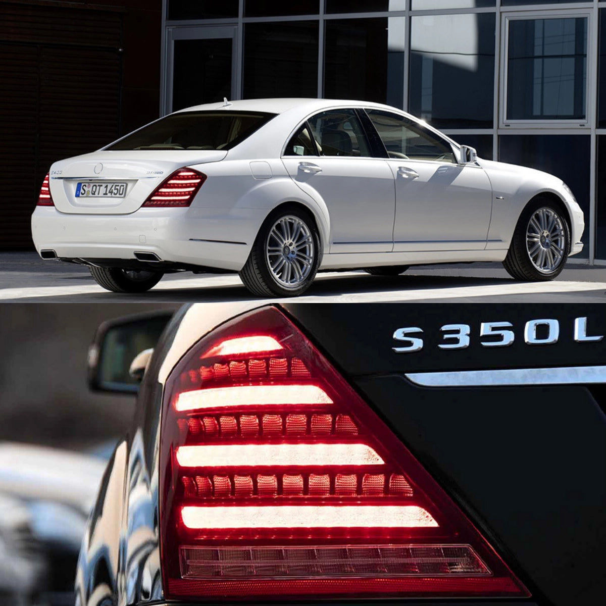 Diamond-Style LED-Rückleuchten für 2006-2013 Mercedes S-Klasse W221 | dynamischer Blinker