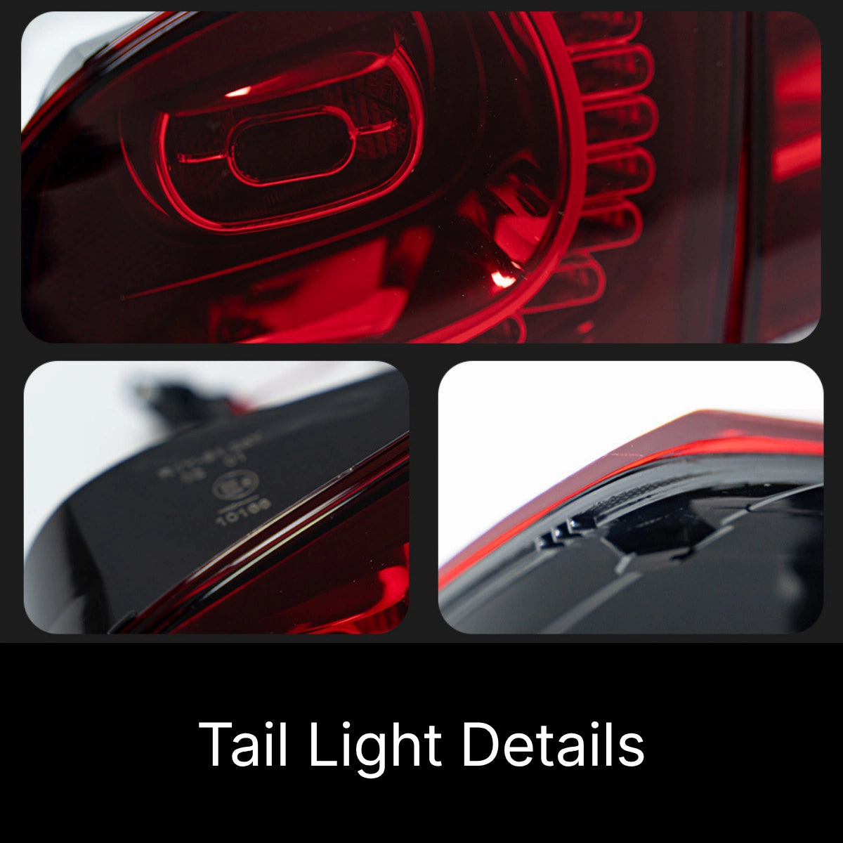 LED-Rückleuchten für 2010-2014 VW Golf 6, GTI & Golf R | Startanimation, dynamischer Blinker