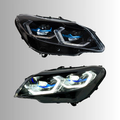 Premium Laser Headlights for 2009-2016 BMW Z4 E89 | Dual-Color Switchback DRL, Plug & Play