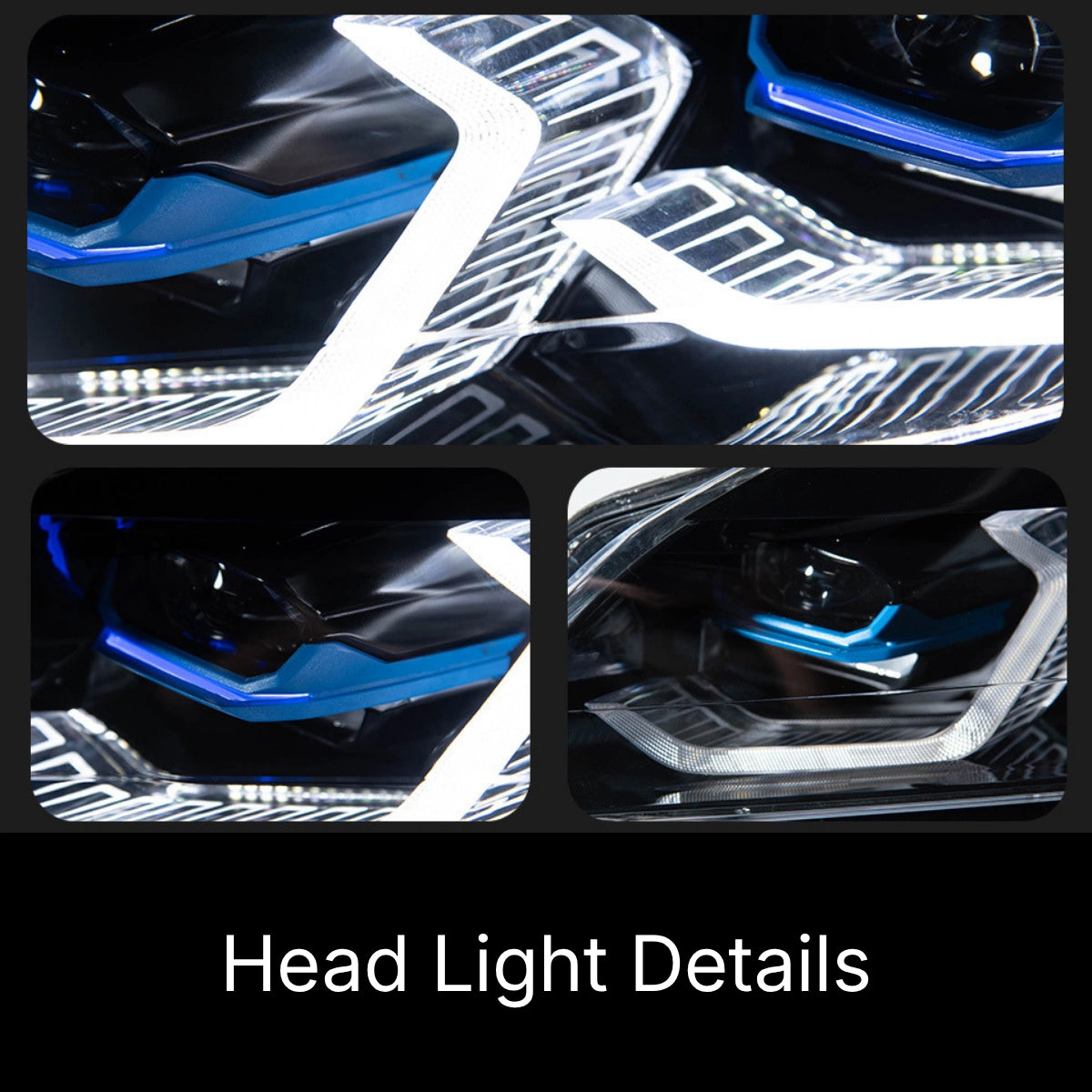 Premium Laser Headlights for 2009-2016 BMW Z4 E89 | Dual-Color Switchback DRL, Plug & Play