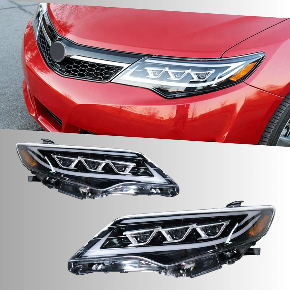 TripleProjectorLEDHeadlightsforToyotaCamry_2012-2014_StartupAnimation_Sequential_2 - NOXBEAM