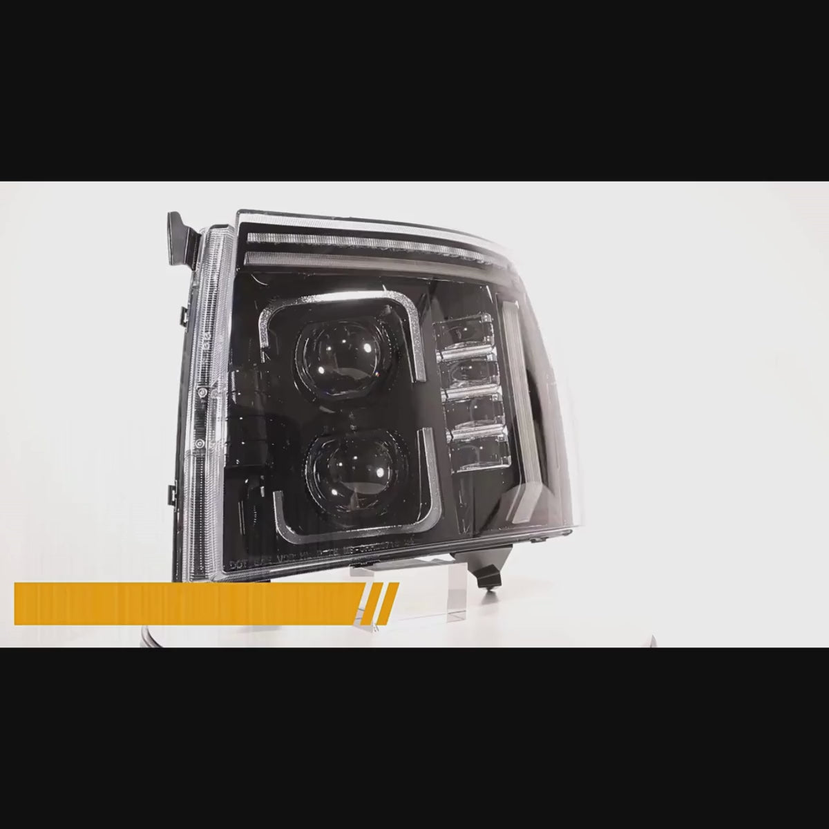 Full LED Headlights for 07-13 Chevy Silverado 1500 & 07-14 2500HD/3500HD | White DRL, Plug & Play