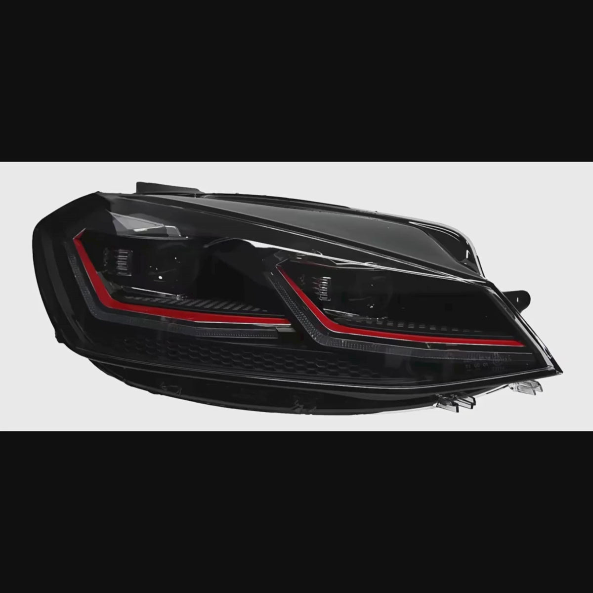 Dual Projector LED Headlights for VW Golf GTI MK7.5 (2018-2021) | DRL & Startup Animation (For Halogen ONLY)