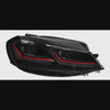 Dual Projector LED Headlights for VW Golf GTI MK7.5 (2018-2021) | DRL & Startup Animation (For Halogen ONLY)