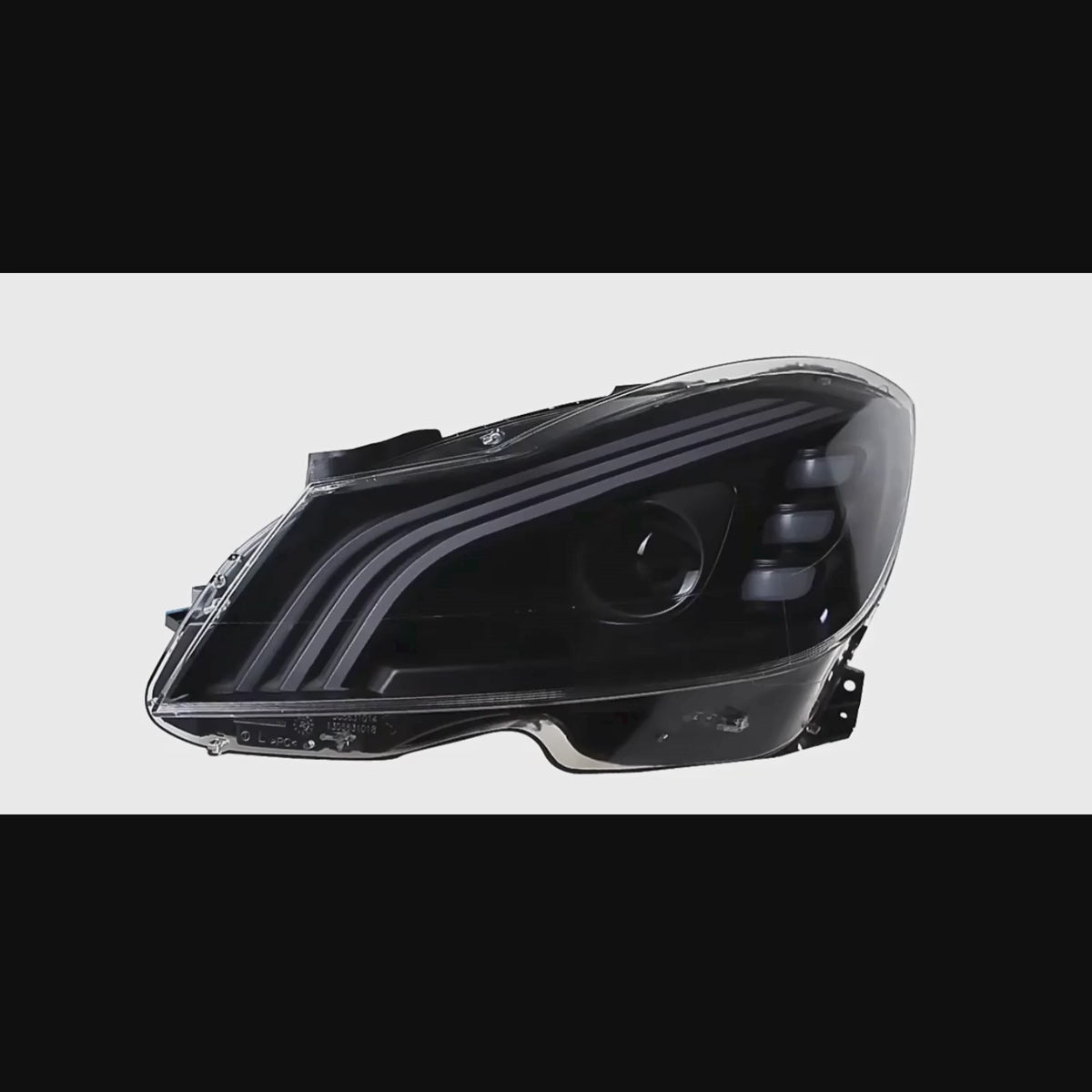 LED Headlights for 2012-2014 Mercedes W204 Facelift C250 C300 C350 | Start-Up Animation, Plug & Play