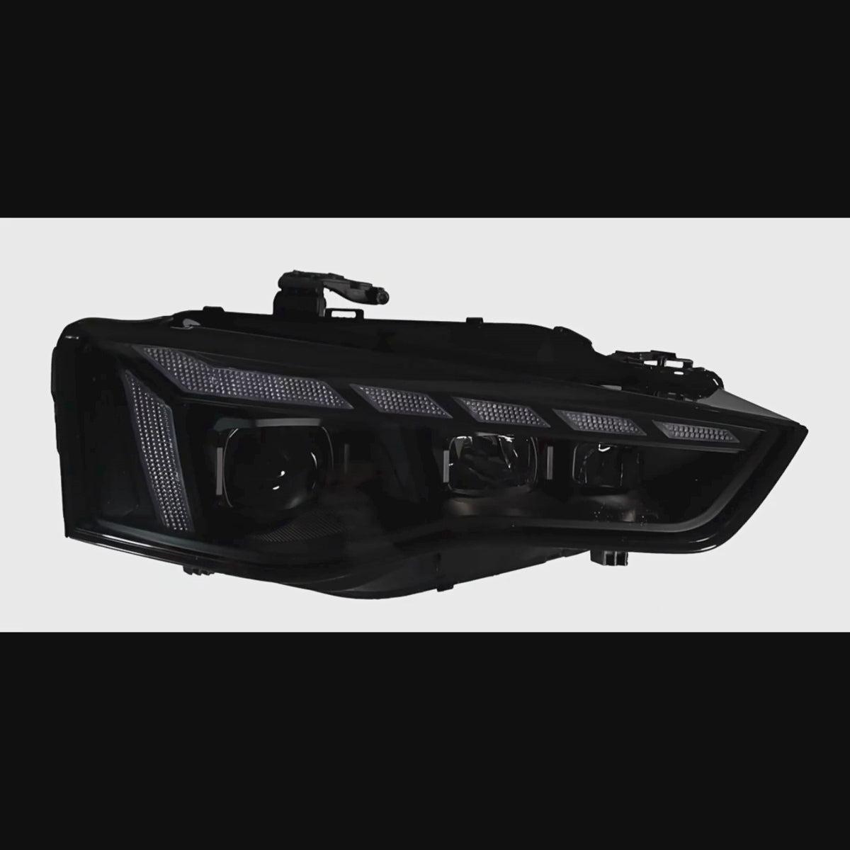LED Headlights for 2013-2017 Audi A5 S5 8T 8F Facelift | RS-Style Start-Up Animation, White DRL, Plug & Play