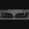 LED Headlights for VW Jetta Mk6 Sedan (2011-2018) | Gold/White DRL, Startup Animation & DRL (For Halogen ONLY)