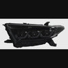 LED-Scheinwerfer für Toyota Highlander Facelift (2011-2013) | Dynamische Blinker, Projektoren, Tagfahrlicht und rotes Evil Eye