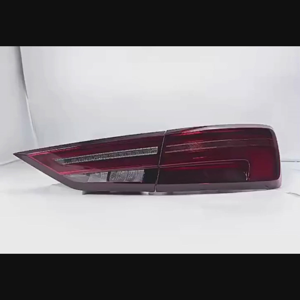 LED-Rückleuchten für 2015-2016 Audi A3/S3 8V Limousine | nur Halogen, dynamischer Blinker