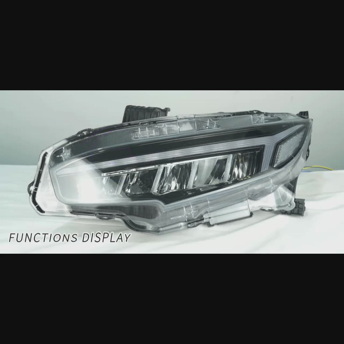 LED-Scheinwerfer für Honda Civic 10. Generation / Type R FK8 (2016-2021) | RGB-DRL & dynamische Blinker