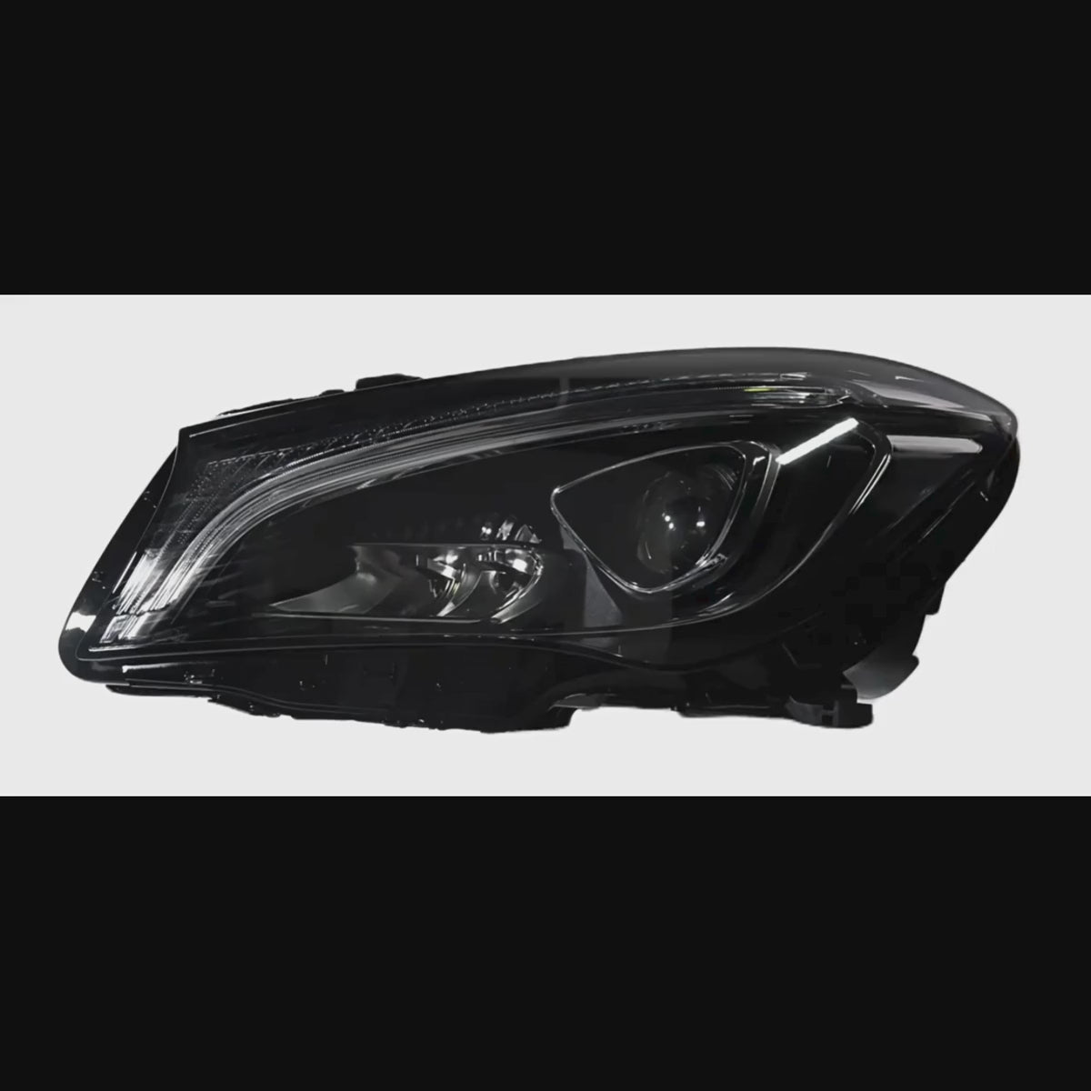 LED Headlights for 2014-2019 Mercedes-Benz CLA C117/W117 | Start-Up Animation, White DRL, Plug & Play
