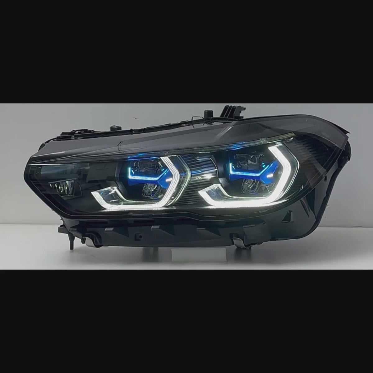 Full LED Headlight Upgrade for 2019-2023 BMW X5 G05 Pre-LCI For Non-Laser OE Only | Dual-Color DRL & Sequential Turn Signals