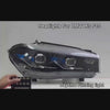 LED Headlights for 2014-2018 BMW X5 F15 | White DRL, Arrow-Style, Sequential Signals, Plug & Play