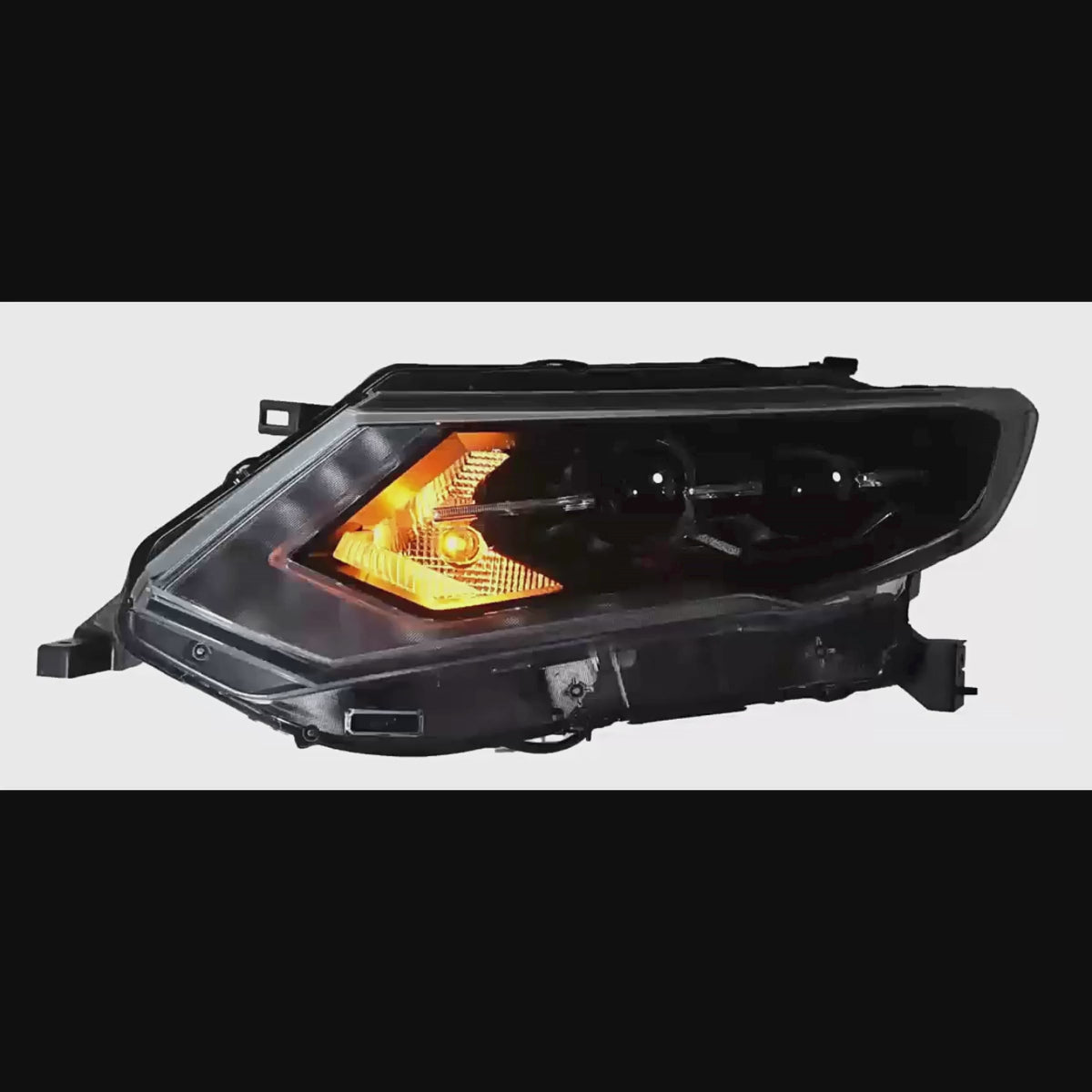 Full LED Projector Headlights for Nissan Rogue (2017-2020) | Halogen Replacement, DRL & Sequential Turn Signals
