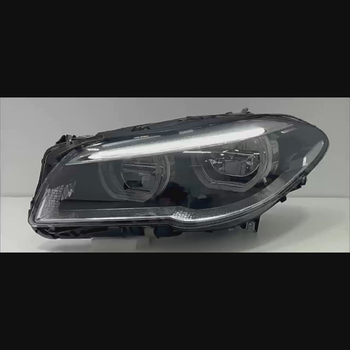 LED-Scheinwerfer für 2011-2017 BMW 5er F10 | Zweifarbige Angel Eyes