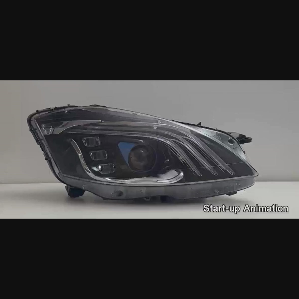 Full-LED-Scheinwerfer für 2007-2013 Mercedes W221 S550/S600 | Startanimation, sequentieller Blinker