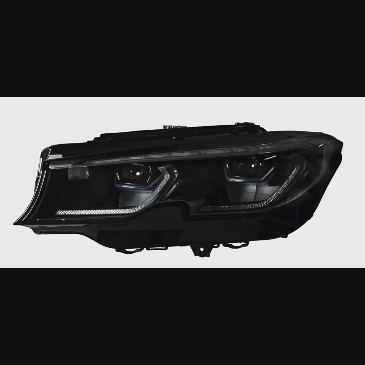 Full LED Headlights for 2019-2022 BMW 3 Series G20 Pre-LCI | Dual-Color DRL, Plug & Play